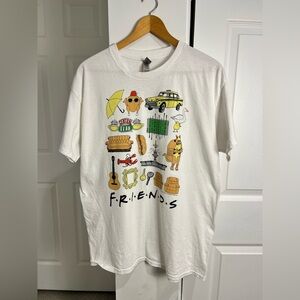 Friends Funny Series TV Comedy Crew Neck Adults Unisex Size Large EUC